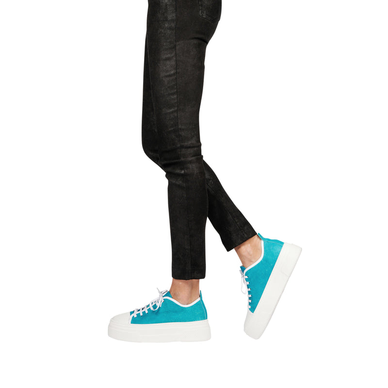 Sneaker Grattato Turquoise