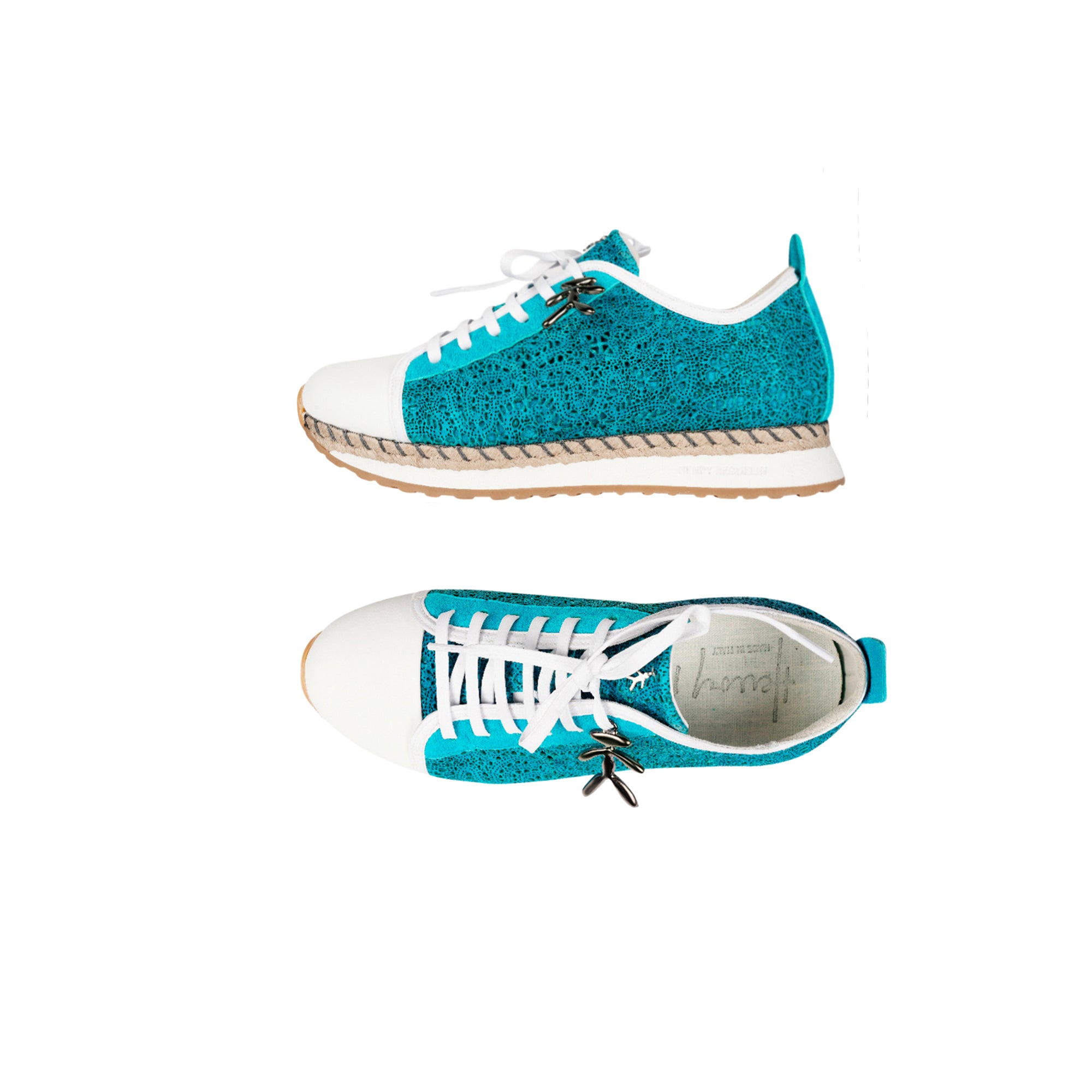 Sneaker Burano Turquoise