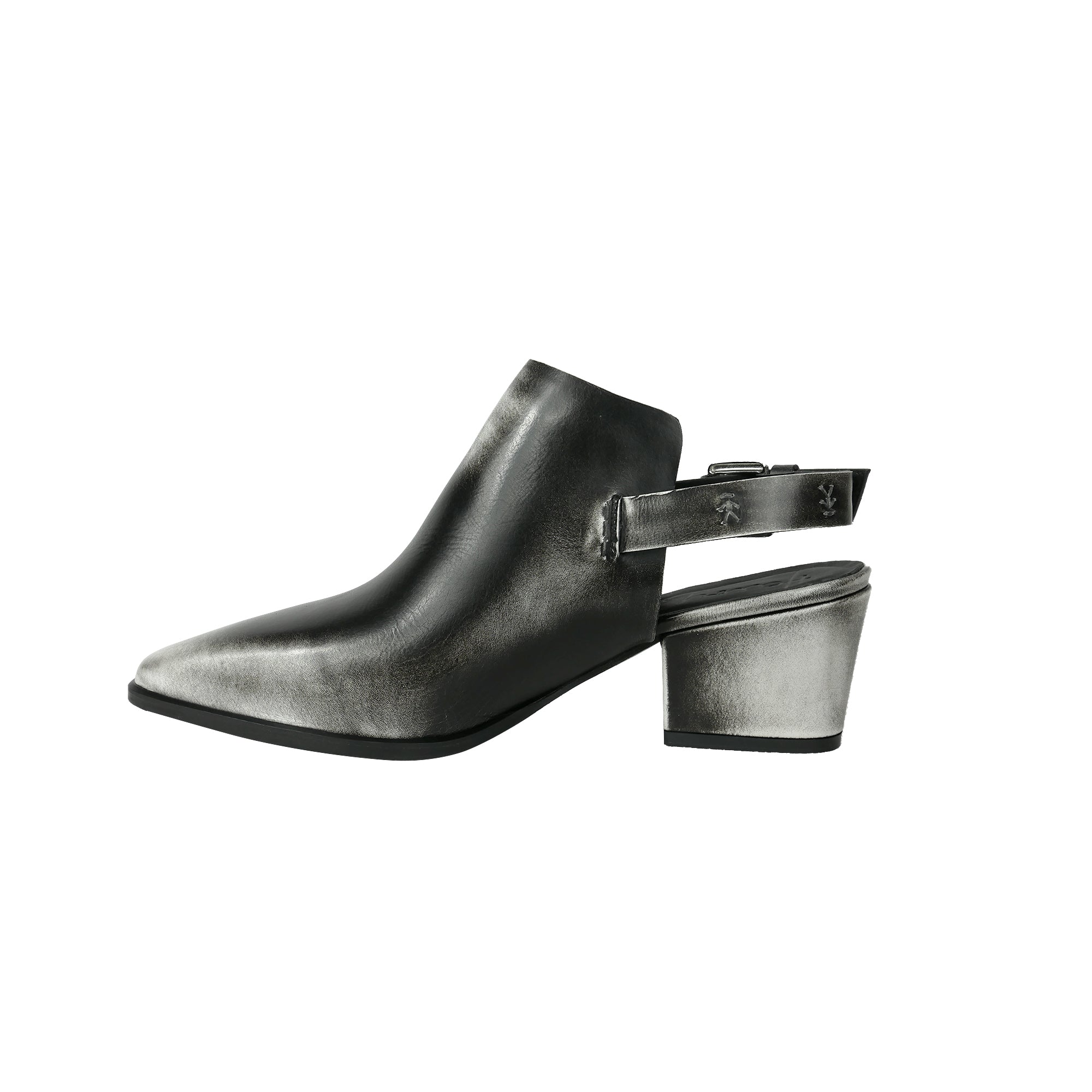 Mules Chanel Spazzolato Nero