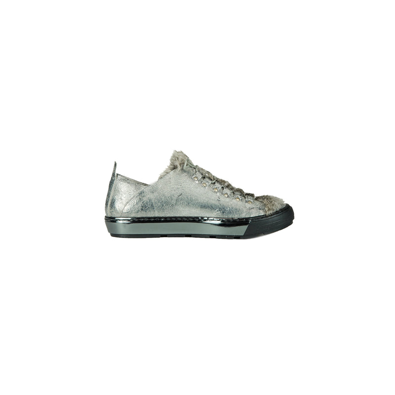 Sneaker Fur Messico Laminato Silver