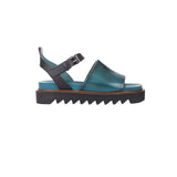 Sandal Zeppa Spazzolato Blue