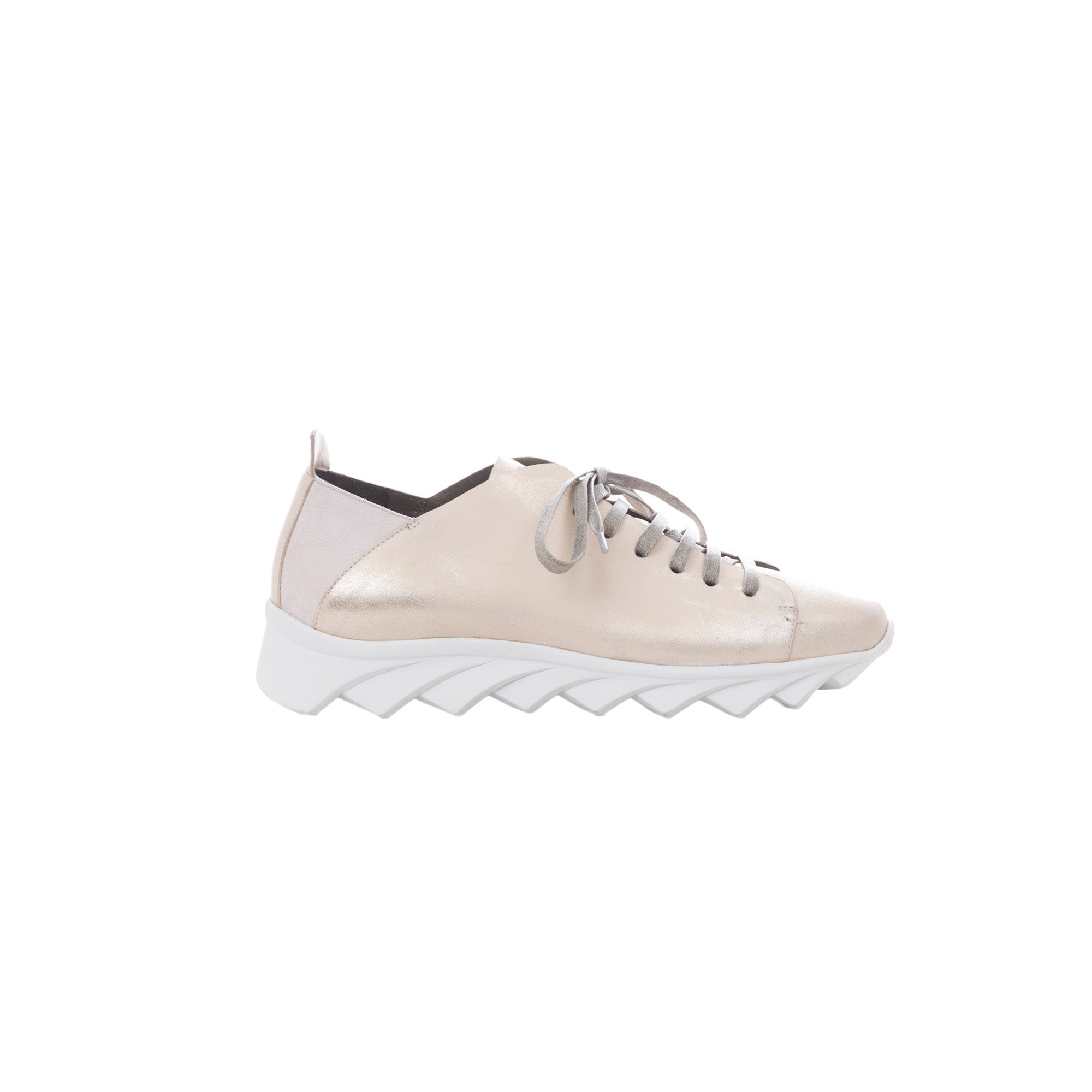 Sneaker Zig Zag Metal Sport Aglio