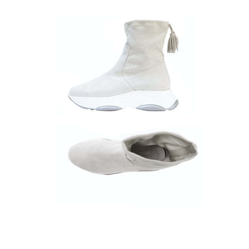 Sock High-top Sneakers Chalk White